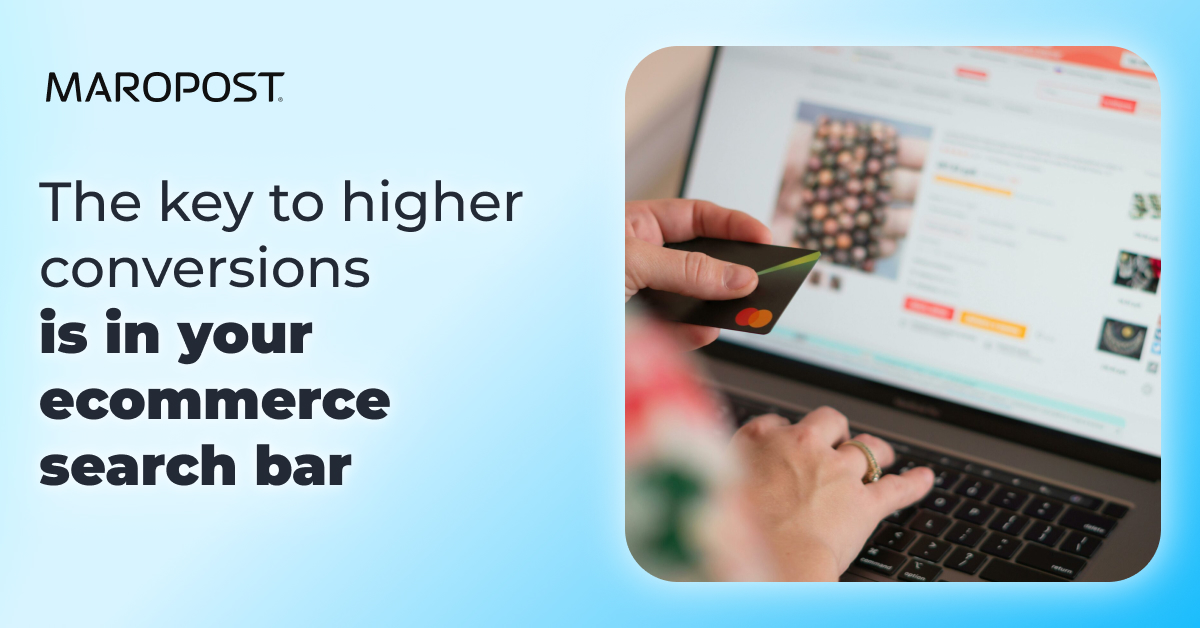 The key to higher conversions is in your ecommerce search bar 